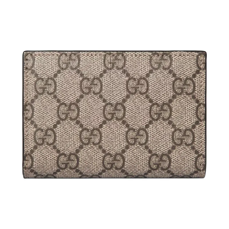 GUCCI GG Marmont Leather Wallet Medium Size Women's Multicolor-4