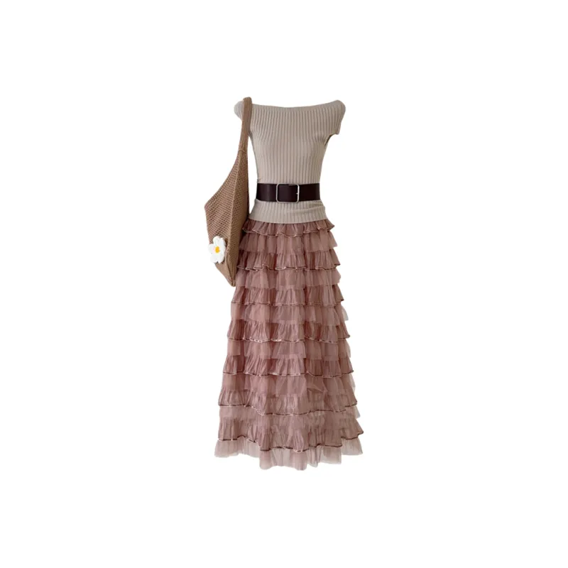 ZUKIZUKI Two Piece Skirt Sets Women's-0