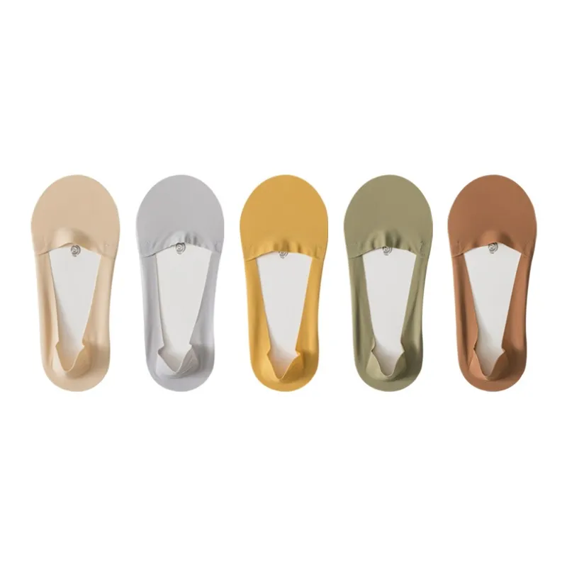 H YXIANG No Show Socks Women's 5 Pack-4
