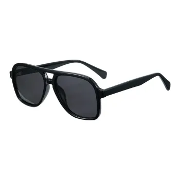 CYXUS TR/Memory Plastic Aviator Sunglasses Men's