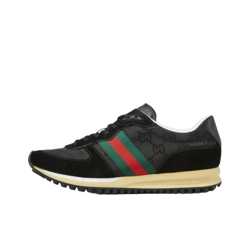 GUCCI RE MOTION Low Top Casual Shoes Men's Black-0