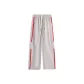 Gray with Red Stripes