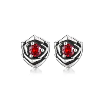 IDEAGEMER 925 Sterling Silver Clip On Earrings Unisex
