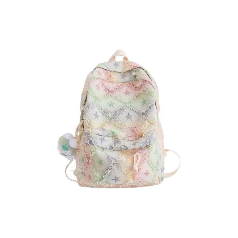 WICKBUEN Canvas Backpack Unisex Multicolor-6