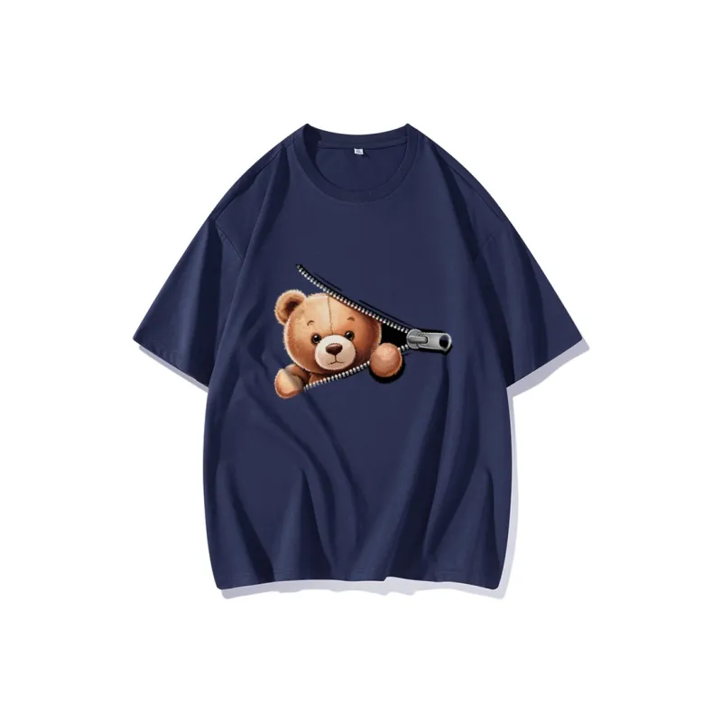FAIRWHALE Drop Shoulder Sleeve T Shirt Women's-9