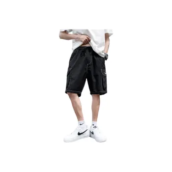 7 SEVFUN Cargo Shorts Unisex Black