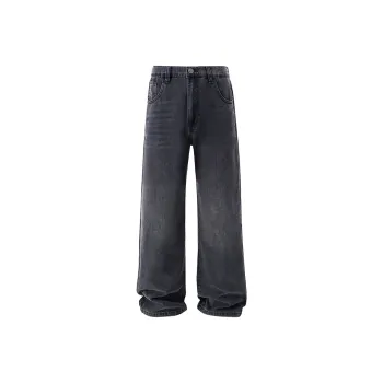 WAJ Jeans Men Washed Black