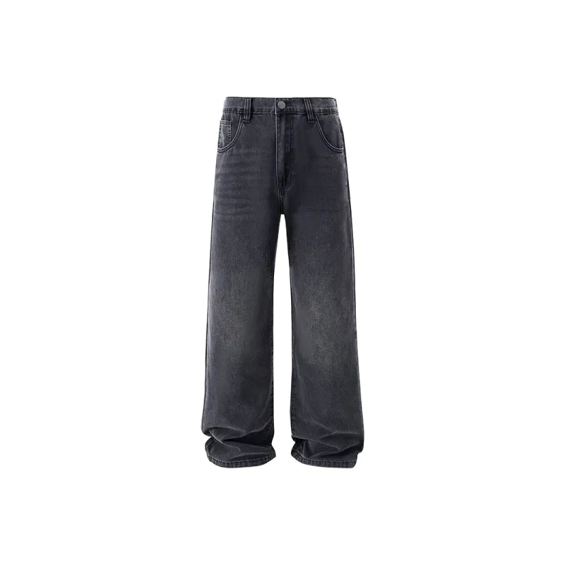 WAJ Jeans Men Washed Black-0