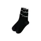 Double-Needle Wood Ear Edge — Black