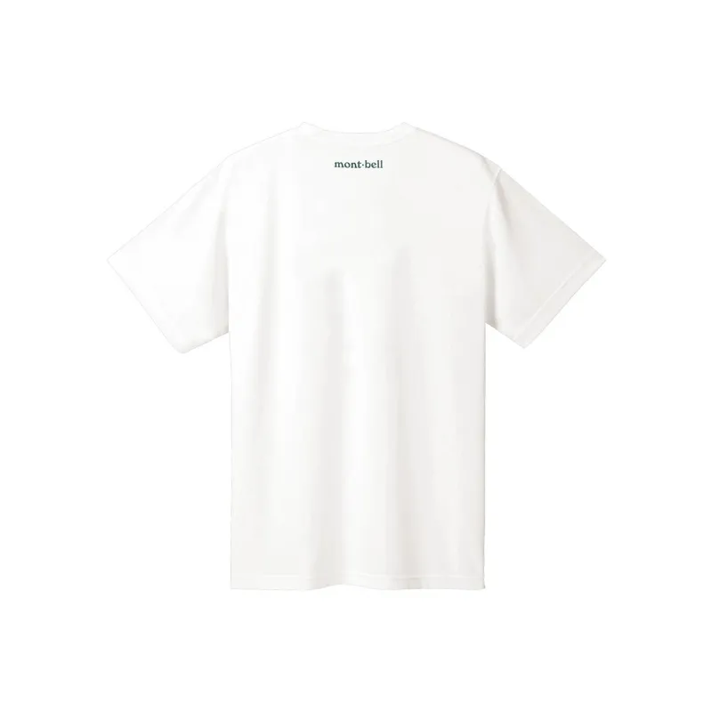 MONTBELL T Shirts Unisex WT White-1