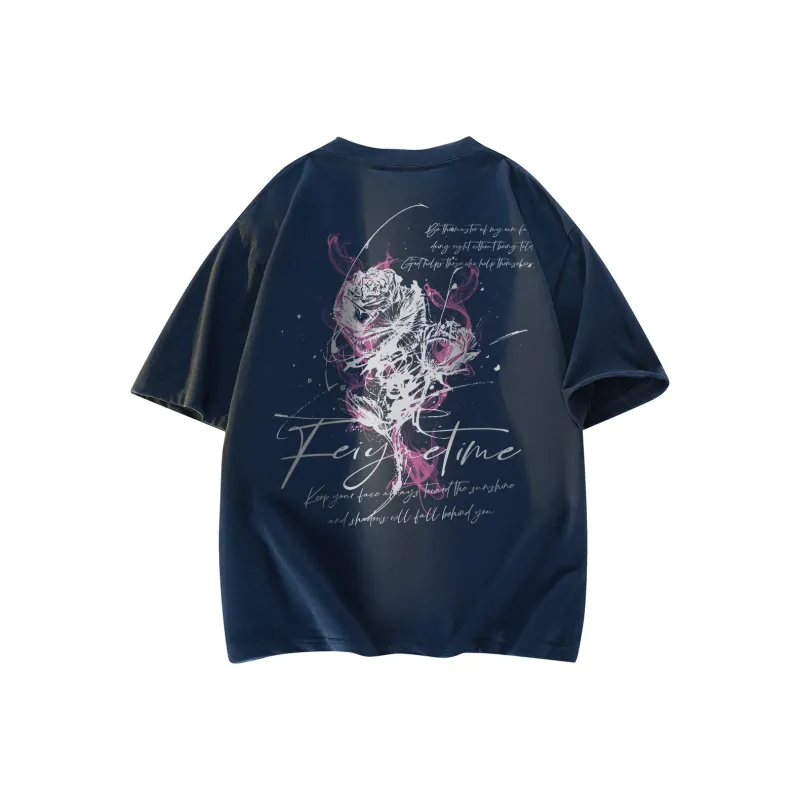 Feiyue T Shirts Unisex-4