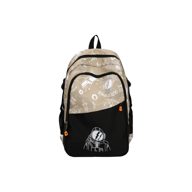 Kewuku Fabric Backpack Regular Unisex Multicolor-10
