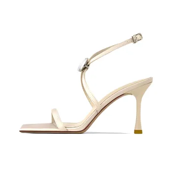 Lan Miao One Strap Sandals Women's Champagne