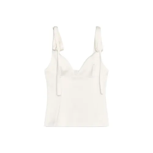 ZARA Camisoles Women's Frosted White