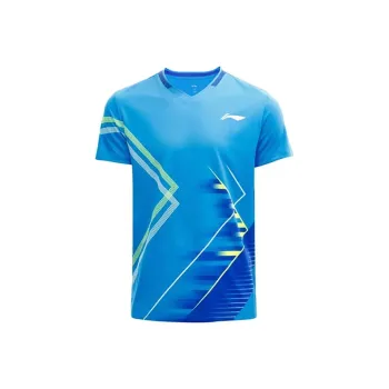 LiNing Badminton Jersey Unisex Lake Blue