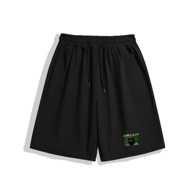 Cotton Casual Shorts Unisex-3