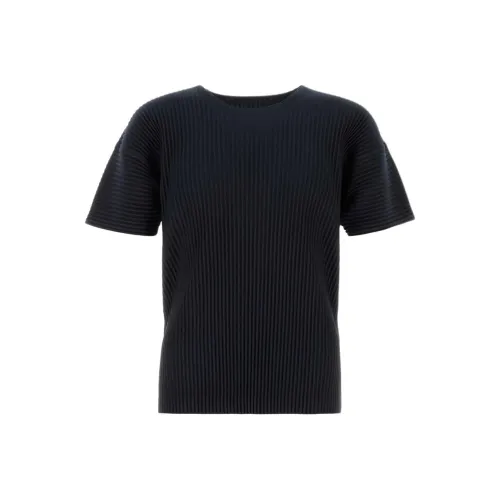 Homme Plissé Issey Miyake Ribbed effect T shirt