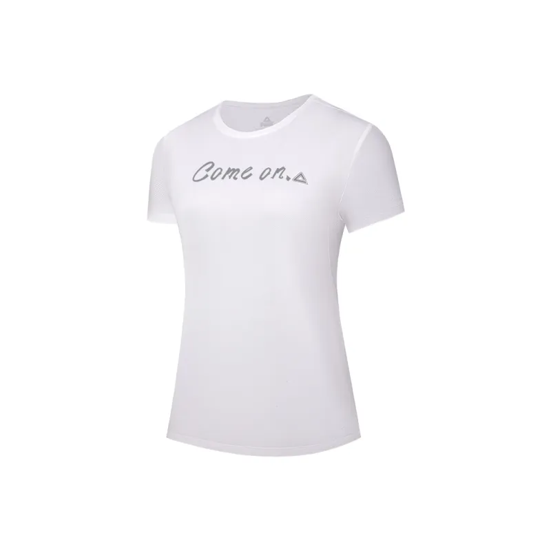 PEAK T Shirts Women's White-0