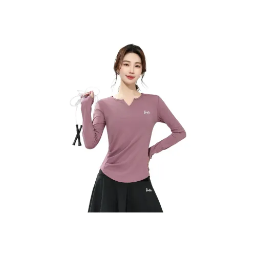 Barbie Yoga T Shirts Women's