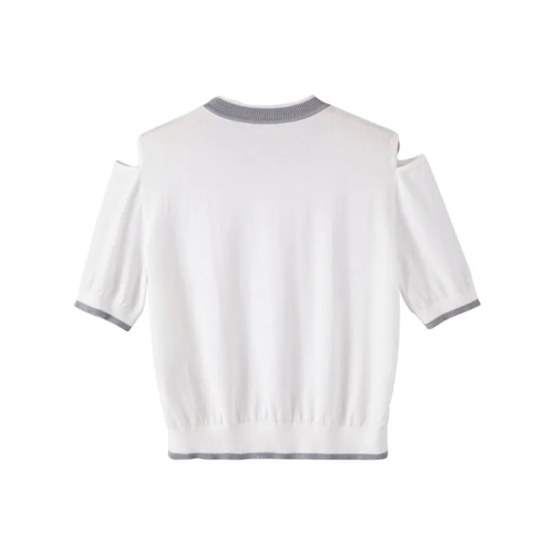 Late White Knitwear Women's Ecru-1