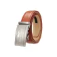 Matte Gunmetal Buckle+60-Grain, Red Brown Strap 268 Yellow Base