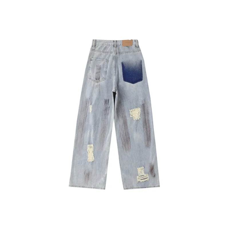 LAMLICKA Jeans Unisex Blue-1
