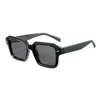CYXUS TR/Memory Plastic Square Sunglasses Unisex