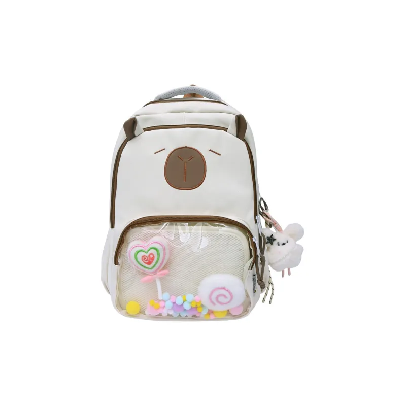 Debecca Nylon Backpack Tubas Unisex-4