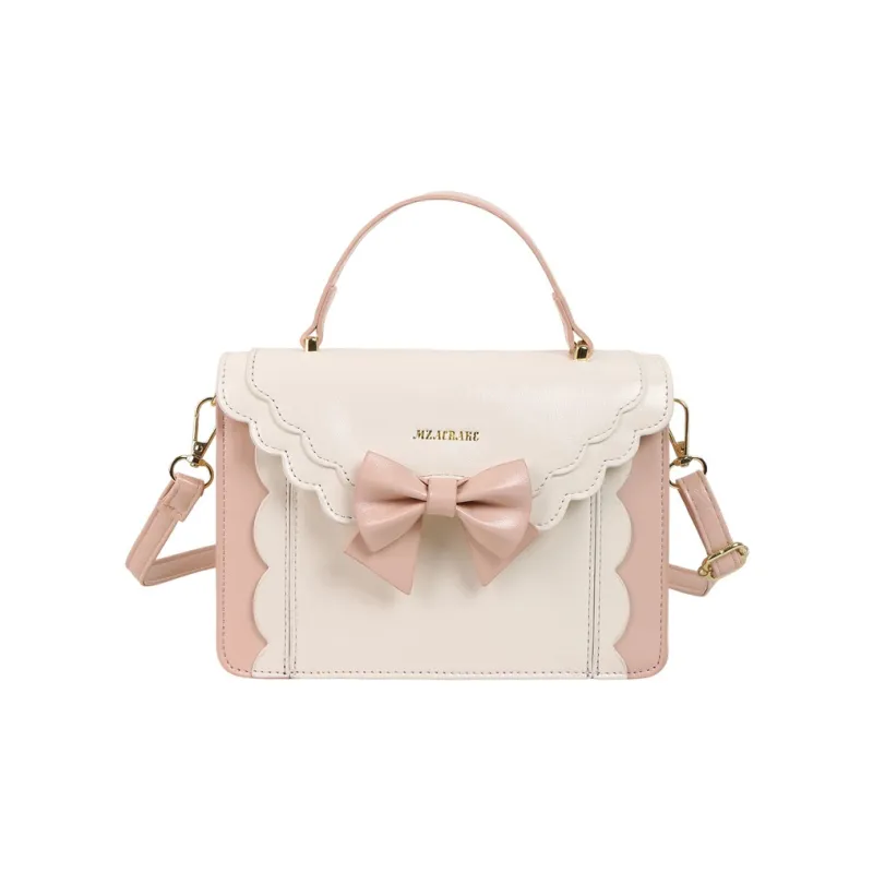 TOUTSEUL YOLO PU Handbag Women's Pink/Black/Light Blue/Yellow-0