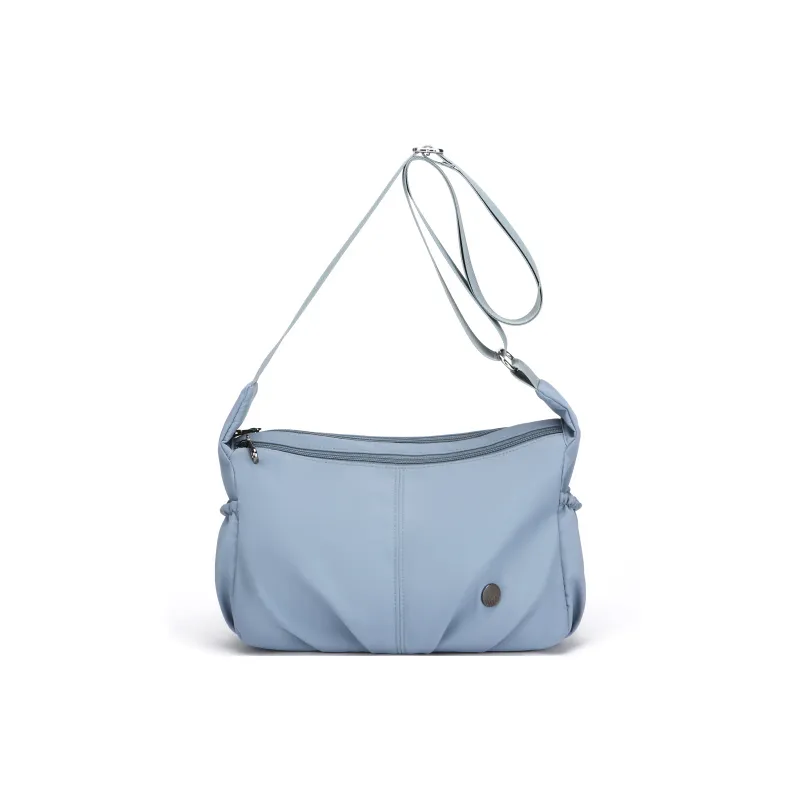 ZAVC Polyester Shoulder Bag Women's Blue/Pink/Black/Gray/Khaki/Jasper/Light Green-0