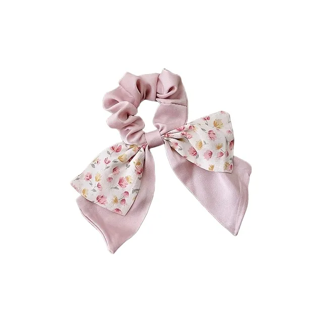 Water Jade Fabric Hair Tie Women's-5