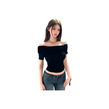 AWAO T Shirts Women's Black