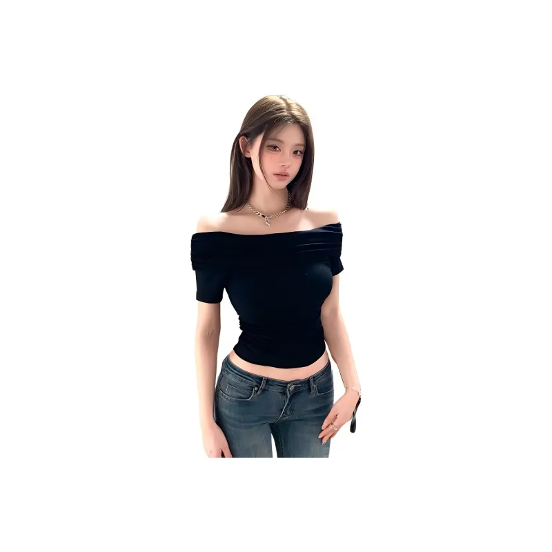 AWAO T Shirts Women's Black-0