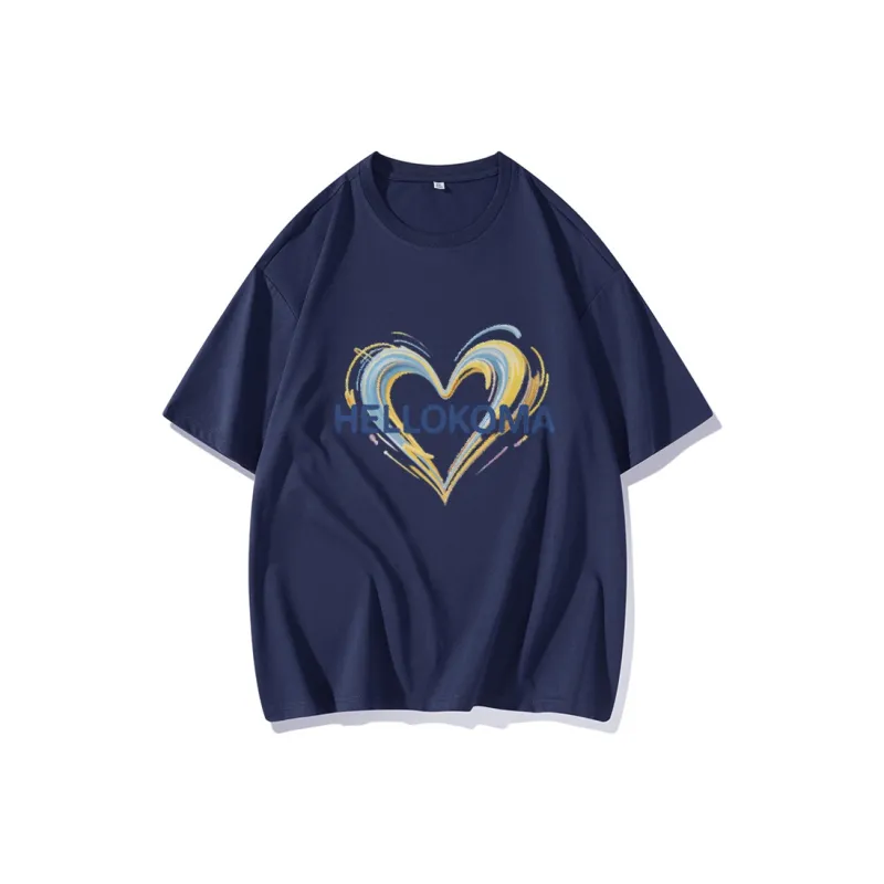 FAIRWHALE Drop Shoulder Sleeve T Shirt Women's-9
