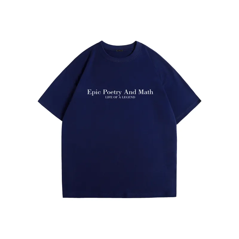 EPIC POETRY Short Sleeved T Shirts Unisex-40