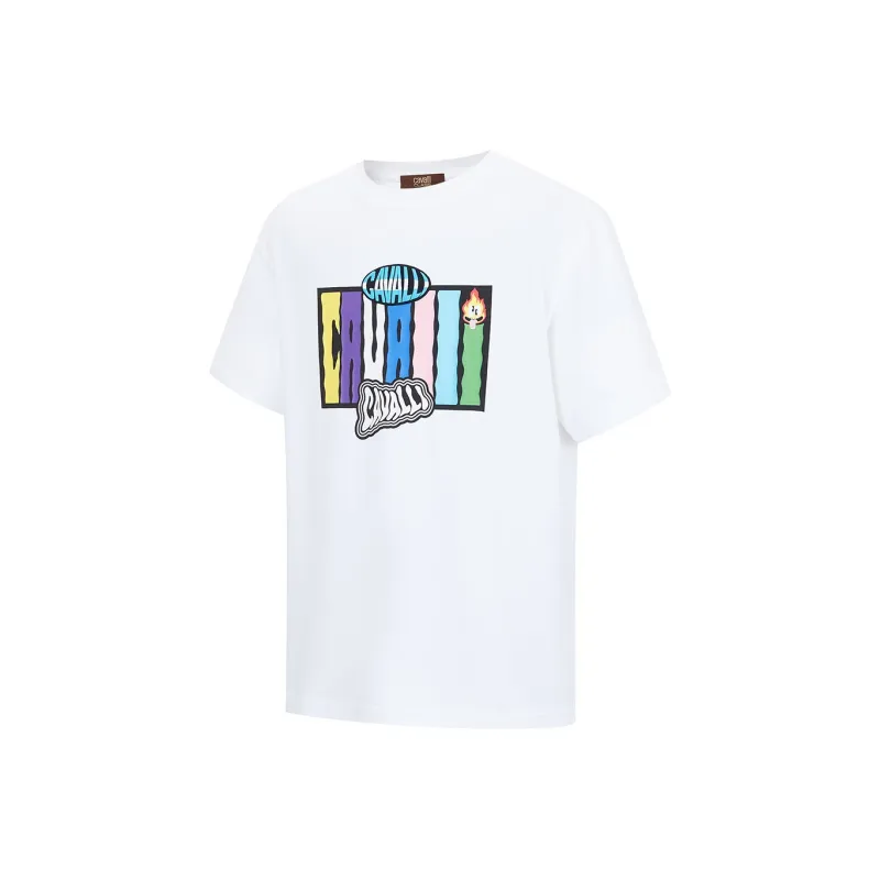 Cavalli Class T Shirts Men-4