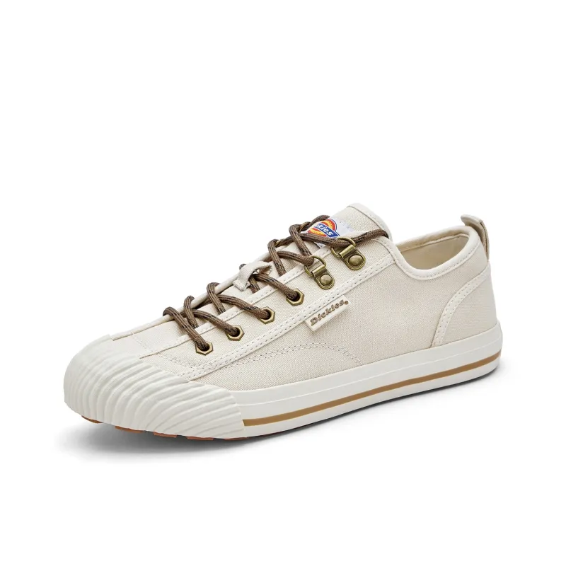 Dickies Low Top Skateboard Shoes Unisex Beige-1