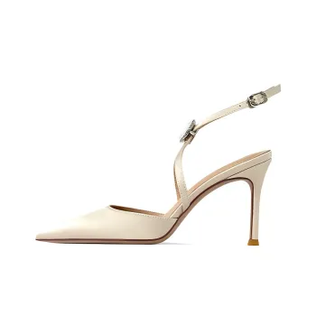 Lan Miao Slim Heel High Heels 8CM Women's Champagne