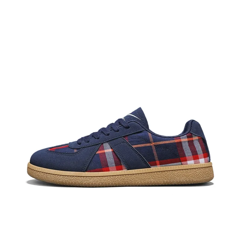 Binary Non slip Lightweight Low Top Casual Shoes Men's Blue-0