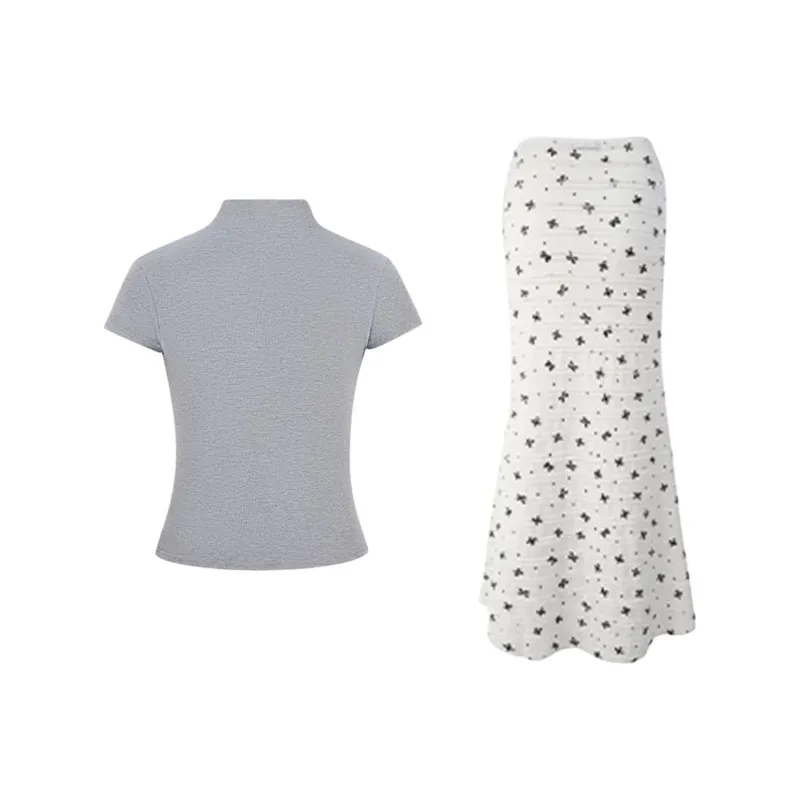 CZMO Two Piece Skirt Sets Women's-1