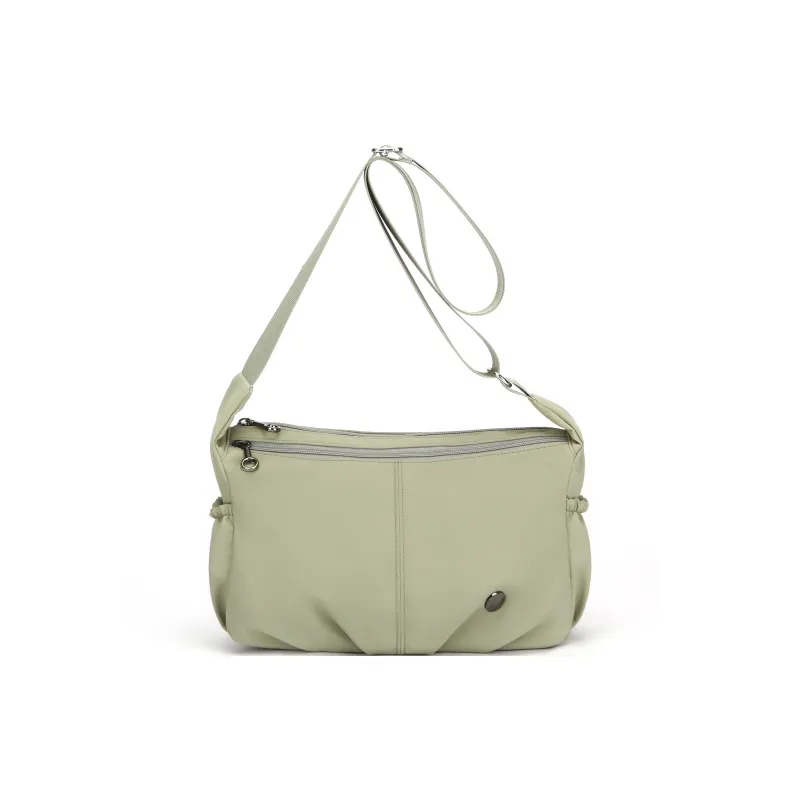 ZAVC Polyester Shoulder Bag Women's Blue/Pink/Black/Gray/Khaki/Jasper/Light Green-17