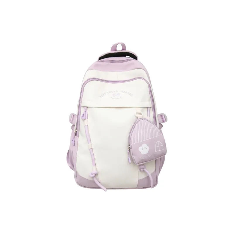 Yalu Nylon Backpack Unisex Multicolor-6