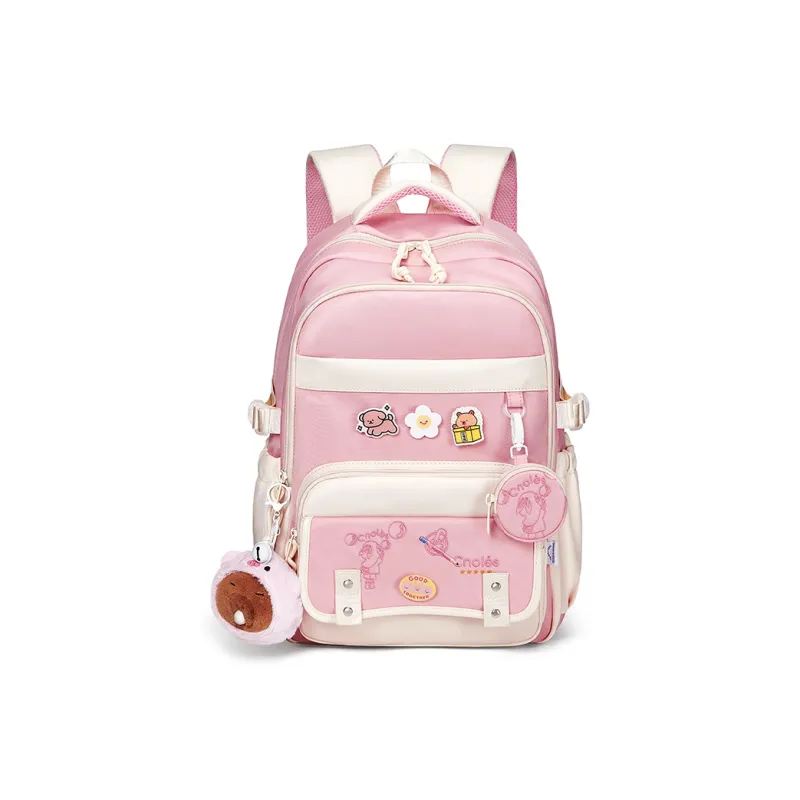 CNOLES Fabric Backpack Large Size Women's Multicolor-9