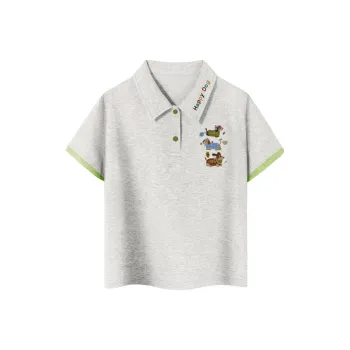 DOKZB Polo Shirts Women's Light Gray
