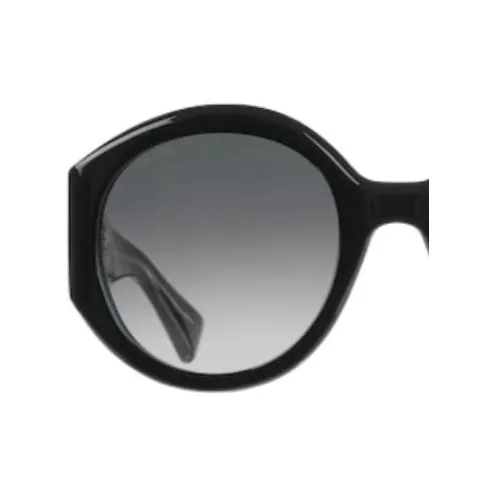 GUCCI Round Sunglasses Women's Black-2