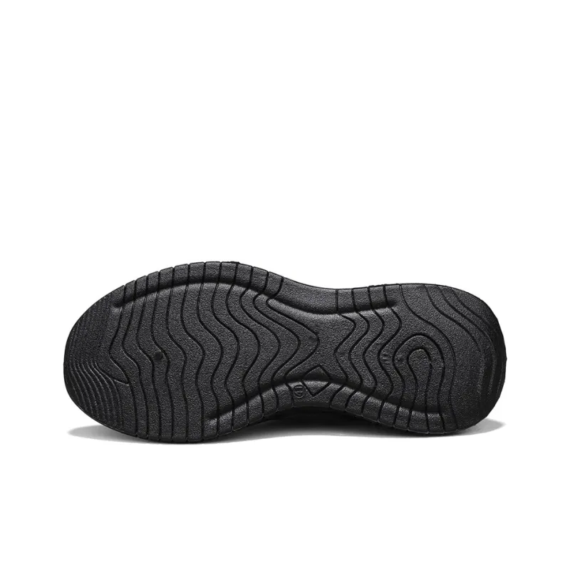 Binary Lightweight And Breathable Low Top Casual Shoes Men's Black-4