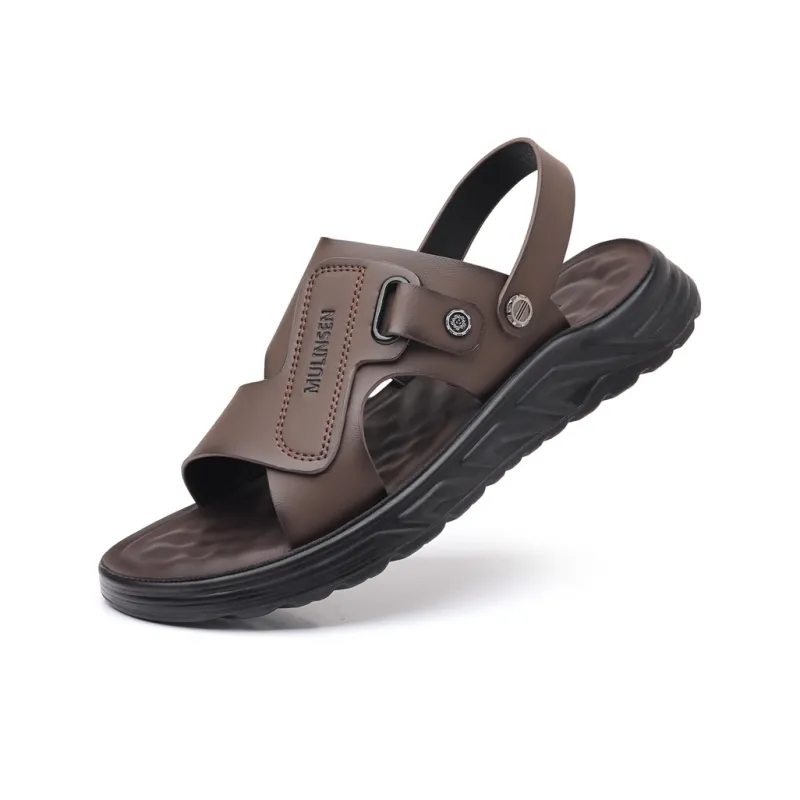 KACHILANG Beach Sandals Men Black-11