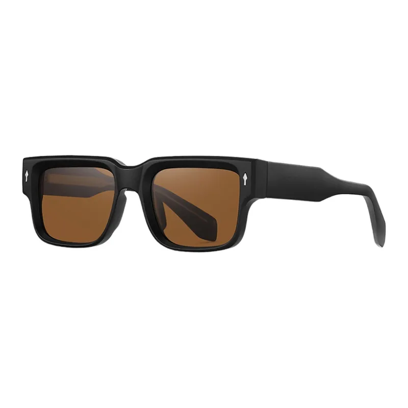YUZHAOLIN PC Square Sunglasses Unisex-3