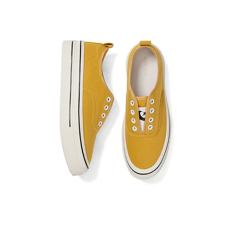 GG CC Slip Resistant Cushioning Abrasion Resistant Lightweight Low Top Platform Slip on Skateboard Shoes Women's-16