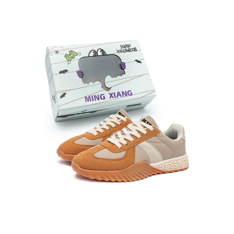 Singing Slip Resistant, Abrasion Resistant, And Balanced Low Top Skateboard Shoes Unisex-5